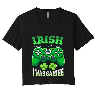 Irish Gamer Video Game St PatrickS Day Controller Crop Top