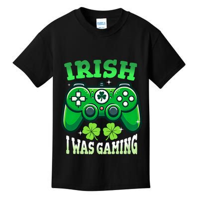 Irish Gamer Video Game St PatrickS Day Controller Kids T-Shirt
