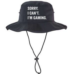 I'm Gaming Video Games Funny Gamer Gif Legacy Cool Fit Booney Bucket Hat