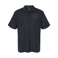 If Golf Was Easy They'd Call It Your Mom  Distressed  Softstyle Adult Sport Polo