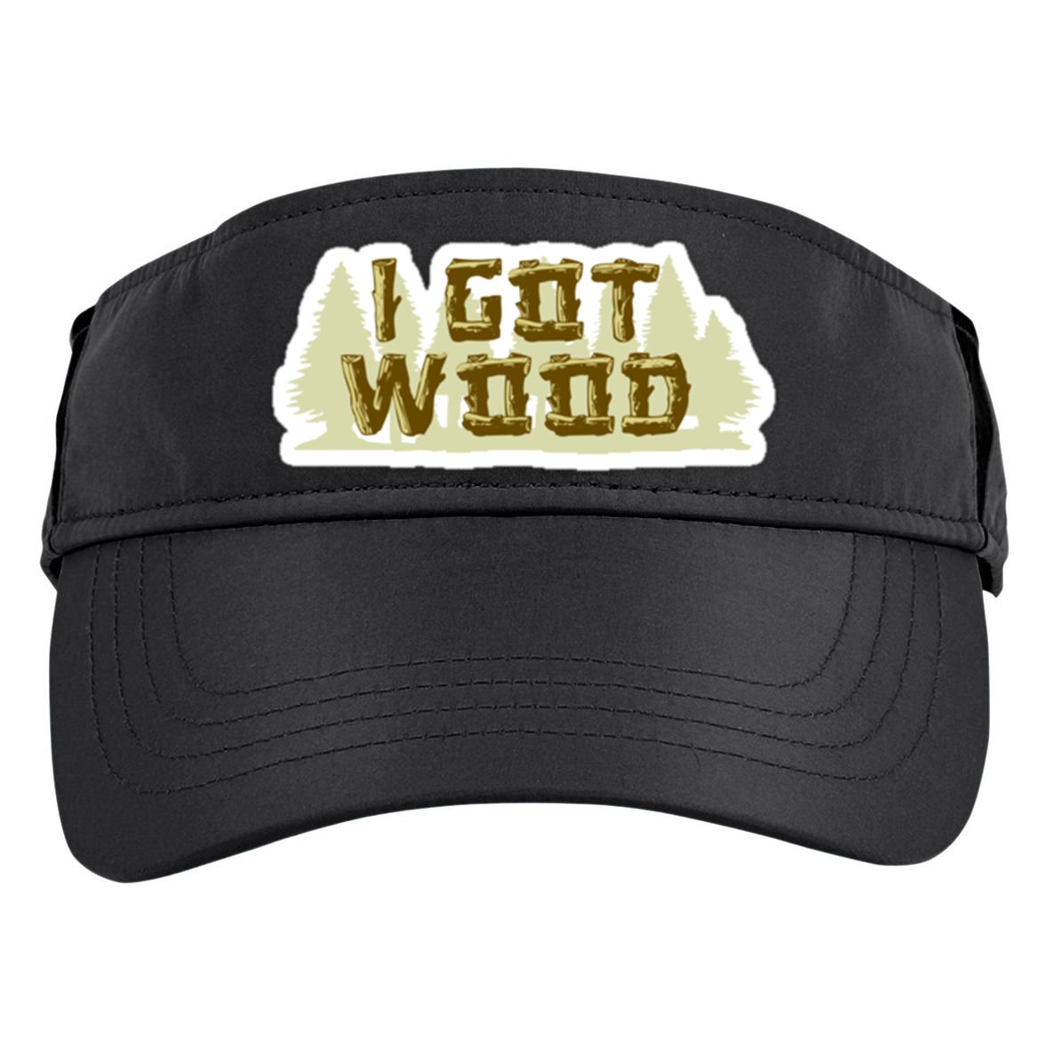 I Got Wood Adult Drive Performance Visor