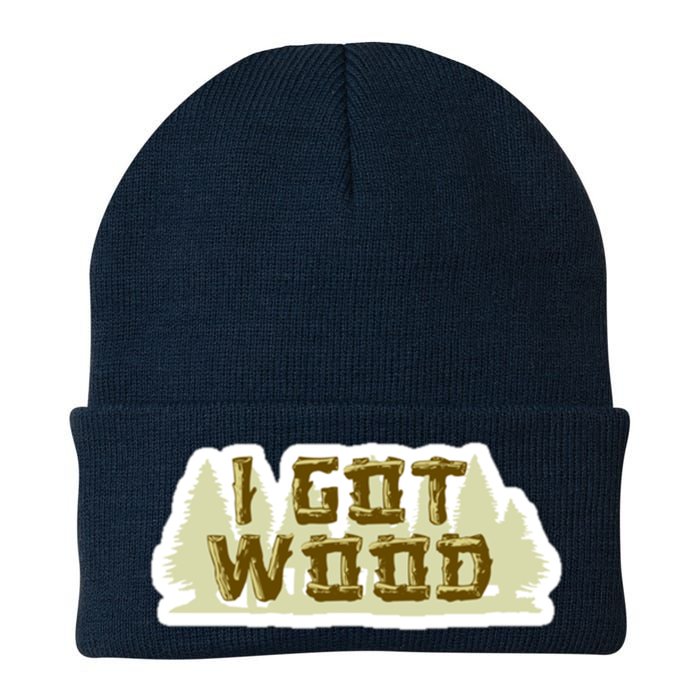 I Got Wood Knit Cap Winter Beanie