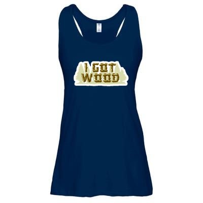 I Got Wood Ladies Essential Flowy Tank