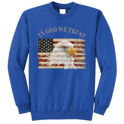 In God We Trust American Respect Gift Tall Sweatshirt