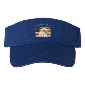 In God We Trust American Respect Gift Valucap Bio-Washed Visor