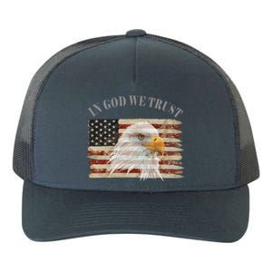 In God We Trust American Respect Gift Yupoong Adult 5-Panel Trucker Hat