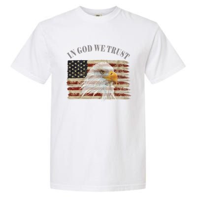 In God We Trust American Respect Gift Garment-Dyed Heavyweight T-Shirt