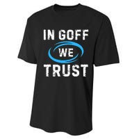 In G.O.F.F We Trust Performance Sprint T-Shirt