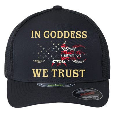 In Goddess We Trust Flexfit Unipanel Trucker Cap