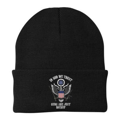 In God We Trust Guns Are Just Backup Beanie