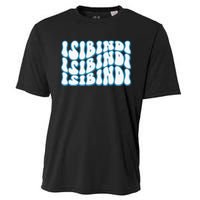 Isibindi Groovy Wavy Style School Spirit Wear Cooling Performance Crew T-Shirt