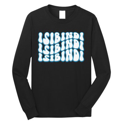 Isibindi Groovy Wavy Style School Spirit Wear Long Sleeve Shirt