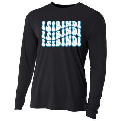 Isibindi Groovy Wavy Style School Spirit Wear Cooling Performance Long Sleeve Crew