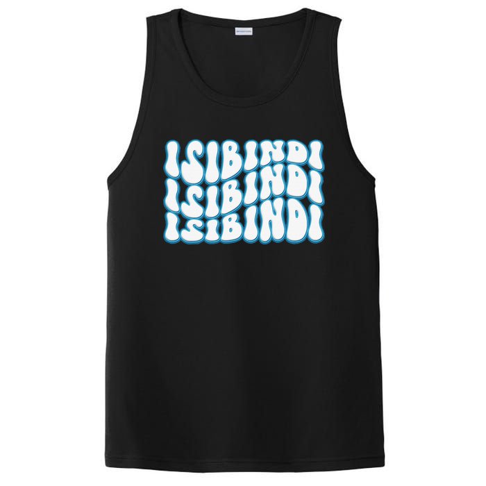 Isibindi Groovy Wavy Style School Spirit Wear PosiCharge Competitor Tank