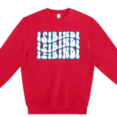 Isibindi Groovy Wavy Style School Spirit Wear Premium Crewneck Sweatshirt