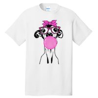 Italian Greyhound with bubble gum bandana glasses Tall T-Shirt