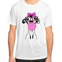 Italian Greyhound with bubble gum bandana glasses Adult ChromaSoft Performance T-Shirt