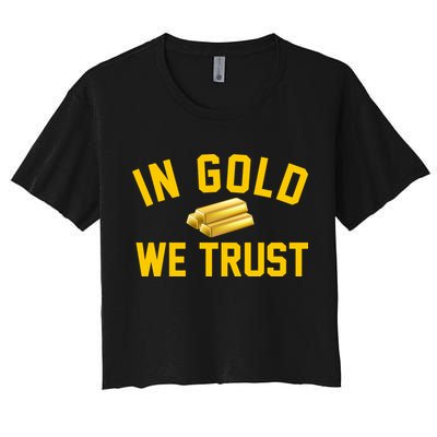 In Gold We Trust Crop Top