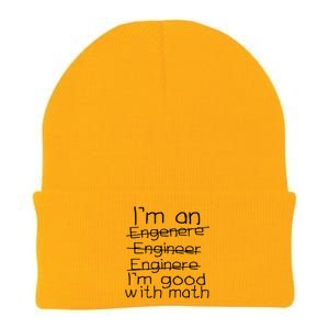 Im Good With Math Knit Cap Winter Beanie