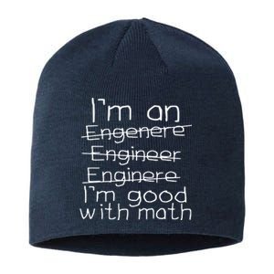 Im Good With Math Sustainable Beanie