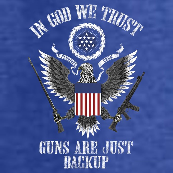 In God We Trust Guns Are Just Backup T-Shirt