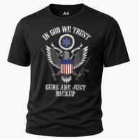 In God We Trust Guns Are Just Backup Performance Shirt