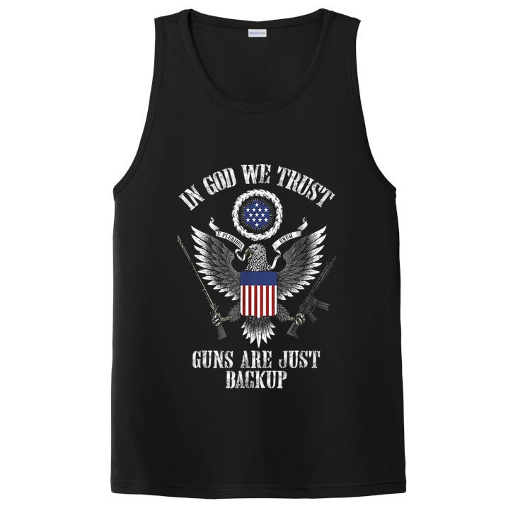 In God We Trust Guns Are Just Backup PosiCharge Competitor Tank