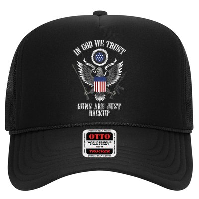 In God We Trust Guns Are Just Backup Hat