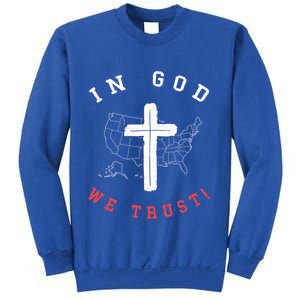 In God We Trust American Christian Bible Verse Gift Sweatshirt