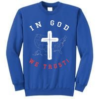 In God We Trust American Christian Bible Verse Gift Sweatshirt