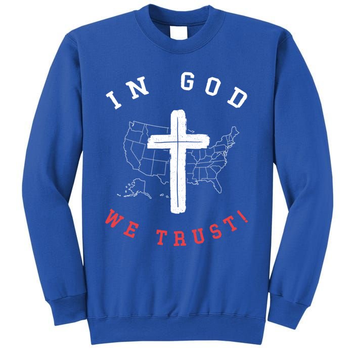 In God We Trust American Christian Bible Verse Gift Sweatshirt