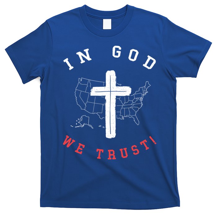 In God We Trust American Christian Bible Verse Gift T-Shirt