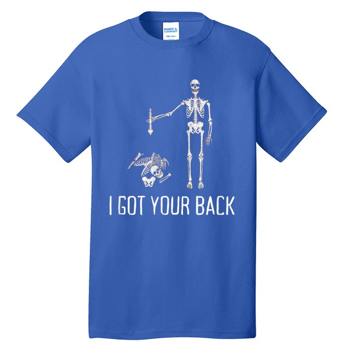 I Got Your Back Funny Halloween Skeleton Tall T-Shirt