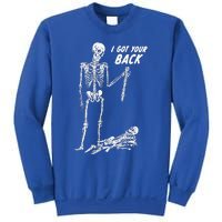 I Got Your Back Halloween Skeleton Sweatshirt