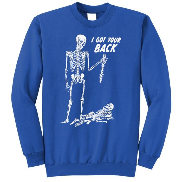 I Got Your Back Halloween Skeleton Sweatshirt