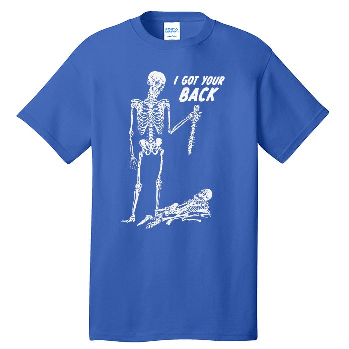 I Got Your Back Halloween Skeleton Tall T-Shirt