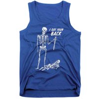 I Got Your Back Halloween Skeleton Tank Top