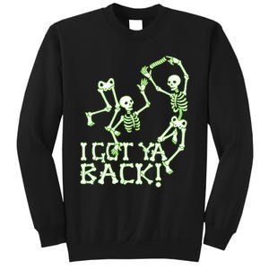 I Got Ya Back Skeleton Glowing In The Dark Sweatshirt