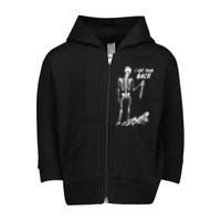 I Got Your Back Halloween Skeleton Skull Sarcastic Toddler Zip Fleece Hoodie