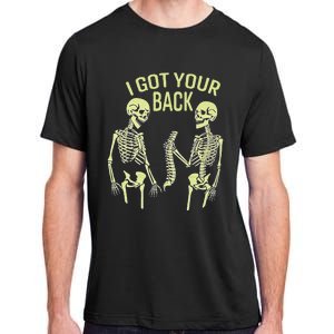 I Got Your Back Halloween Skeleton Skull Sarcastic Adult ChromaSoft Performance T-Shirt