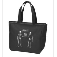 IVe Got Your Back Funny Skeleton Pun Zip Tote Bag