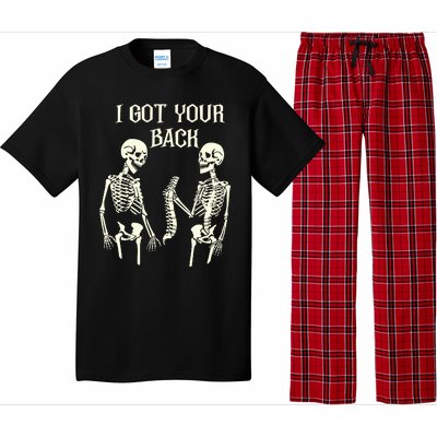 I Got Your Back Skeleton Pajama Set