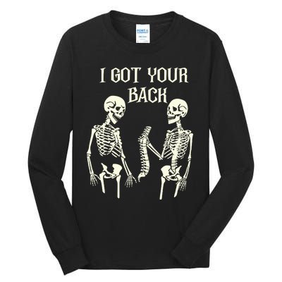 I Got Your Back Skeleton Tall Long Sleeve T-Shirt