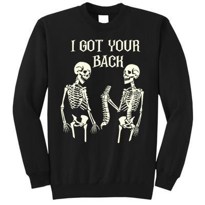 I Got Your Back Skeleton Tall Sweatshirt