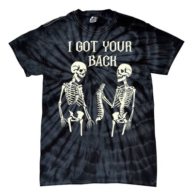 I Got Your Back Skeleton Tie-Dye T-Shirt