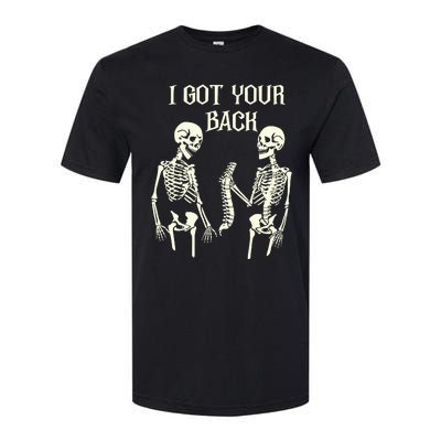 I Got Your Back Skeleton Softstyle CVC T-Shirt