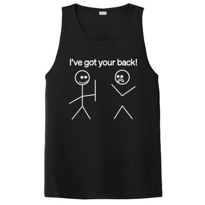 IVe Got Your Back Funny PosiCharge Competitor Tank