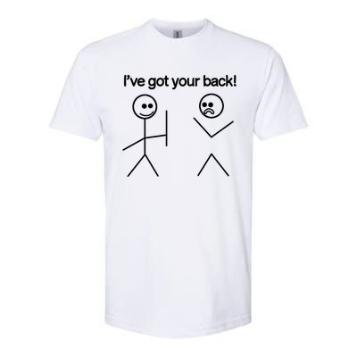 IVe Got Your Back Funny Softstyle CVC T-Shirt