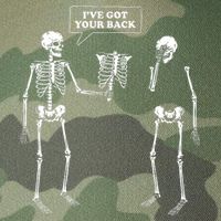 Ive Got Your Back Funny Skeleton Pun Legacy Tie Dye Trucker Hat