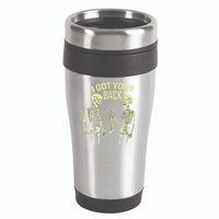 I Got Your Back Halloween Skeleton Skull Sarcastic 16oz Travel Tumbler